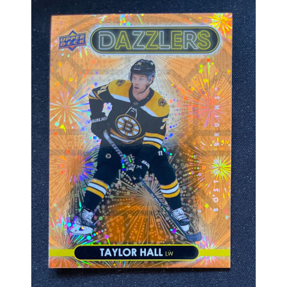 2021-22 Upper Deck Hockey Series 2 Orange Dazzlers Taylor Hall DZ-54