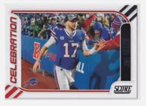 2023 Score Football - Celebration - 16 Josh Allen - Buffalo Bills