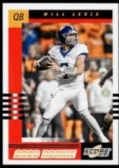 2023 Score Football - 2003 Throwback Rookie - 3 Will Levis - Kentucky Wildcats