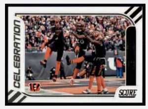 2023 Score Football - Celebration - 2 Joe Mixon - Cincinnati Bengals