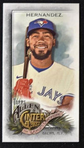 2022 Topps Allen & Ginter - Mini A&G Back - 111 Teoscar Hernandez - Toronto Blue Jays