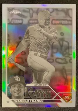 2023 Topps Chrome - Negative - 71 Wander Franco - Tampa Bay Rays