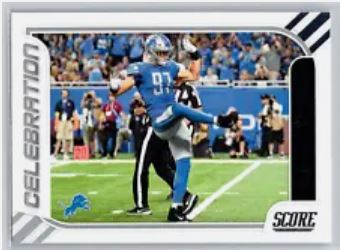 2023 Score Football - Celebration - 25 Aidan Hutchinson - Detroit Lions