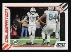 2023 Score Football - Celebration - 9 Jaylen Waddle - Miami Dolphins