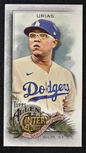 2022 Topps Allen & Ginter - Mini A&G Back - 299 Julio Urias - Los Angeles Dodgers