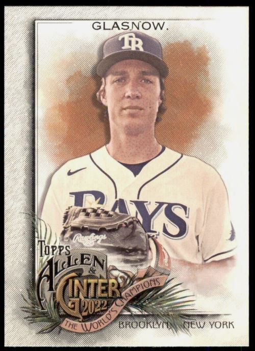 2022 Topps Allen & Ginter - Base SP - 335 Tyler Glasnow - Tampa Bay Rays