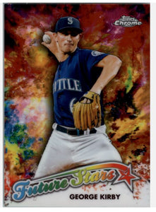 2023 Topps Chrome - Future Stars - FS-5 George Kirby - Seattle Mariners