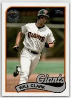 2024 Topps Series 1 Baseball - 1989 Topps - 89B-45	Will Clark	San Francisco Giants