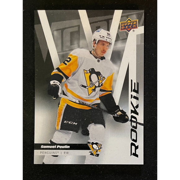 2023 Toronto Spring Expo Victory Hockey Rookie Samuel Poulin RC Penguins V-11