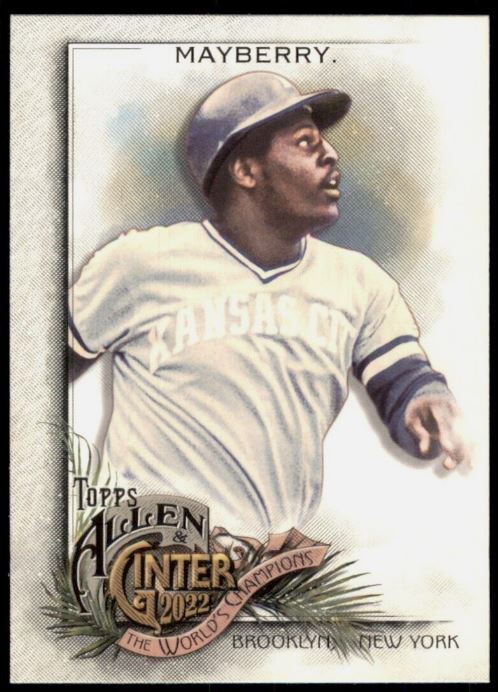 2022 Topps Allen & Ginter - Base SP - 315 John Mayberry - Kansas City Royals