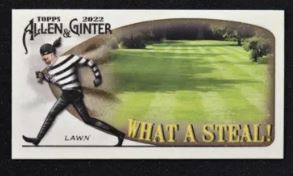 2022 Topps Allen & Ginter - Mini What A Steal - WAS-4 Lawn