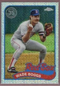 2024 Topps Series 1 Baseball - 1989 Topps Baseball Chrome Mojo - T89C-36	Wade Boggs	Boston Red Sox