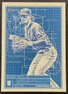 2024 Topps Series 1 Baseball - Superstar Blueprint - SB-25	Bobby Witt Jr.	Kansas City Royals