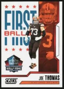 2023 Score Football - First Ballot - 1 Joe Thomas - Cleveland Browns