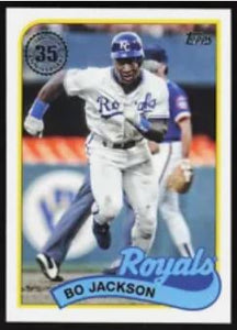 2024 Topps Series 1 Baseball - 1989 Topps Baseball - 89B-13	Bo Jackson	Kansas City Royals