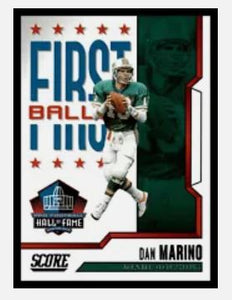 2023 Score Football - First Ballot - 10 Dan Marino - Miami Dolphins