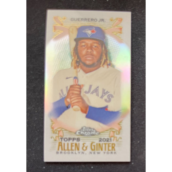 2021 Topps Allen & Ginter Chrome Mini Refractor Vladimir Guerrero Jr. 63