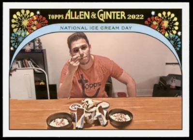 2022 Allen & Ginter It's Your Special Day - IYSD-9 National Ice Cream Day