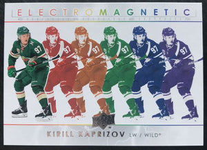 2021-22 Upper Deck Hockey Series One - Electromagnetic - EM-24 Kirill Kaprizov - Minnesota Wild