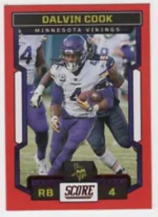 2023 Score Football - 112 Dalvin Cook - Minnesota Vikings