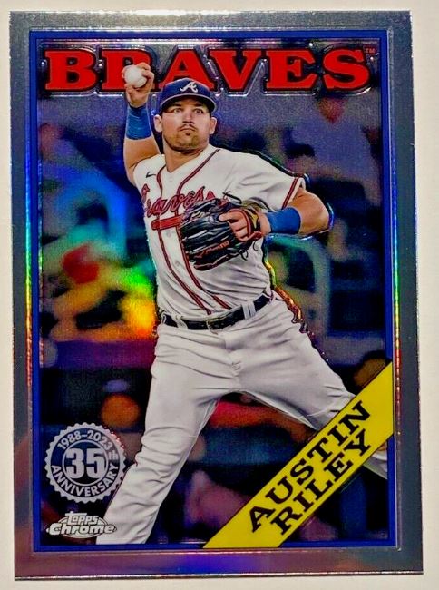 2023 Topps Chrome - 1988 Refractor - 88BC-3 Austin Riley - Atlanta Braves