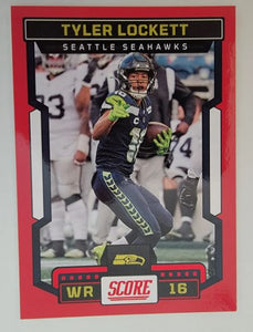 2023 Score Football - Red - 182 Tyler Lockett - Seattle Seahawks