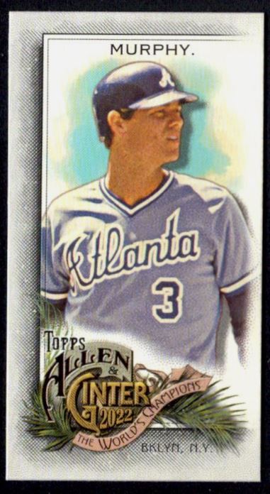 2022 Topps Allen & Ginter - Mini SP - 343 Dale Murphy - Atlanta Braves