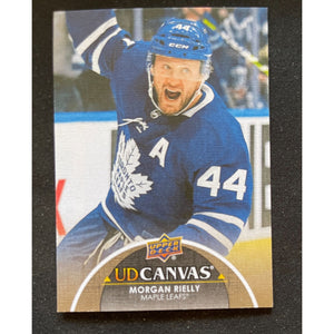 2021-22 Upper Deck Series 2 Canvas Morgan Rielly C196