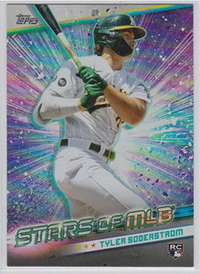 Copy of 2024 Topps Series 1 Baseball - Stars of MLB - SLMB-18		 				Tyler Soderstrom	 				Oakland Athletics