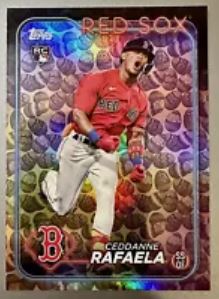 2024 Topps Series 1 Baseball - Easter Egg - Refractor - 313	Ceddanne Rafaela	Boston Red Sox	RC