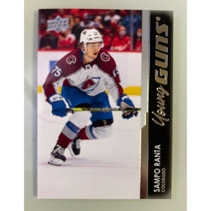 2021-22 Upper Deck Series 2 Hockey Young Guns Sampo Ranta Rc Avalanche 457