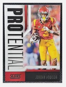 2023 Score Football - Protential - 9 Jordan Addison - USC Trojans