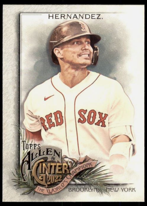 2022 Topps Allen & Ginter - Base SP - 304 Enrique Hernandez - Boston Red Sox