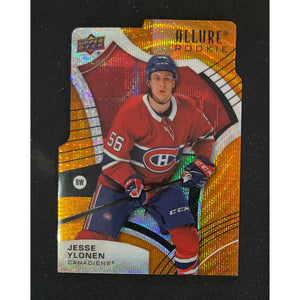 2021-22 Upper Deck Allure Orange Slice Rookie Jesse Ylonen RC Canadiens 115