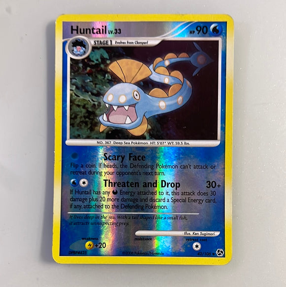 Pokemon Huntail 42/106 Reverse Holo unplayed