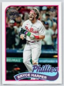 2024 Topps Series 1 Baseball - 1989 Topps - 89B-23	Bryce Harper	Philadelphia Phillies