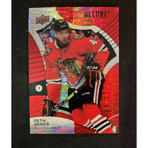 2021-22 Upper Deck Allure Red Rainbow Seth Jones Blackhawks 96