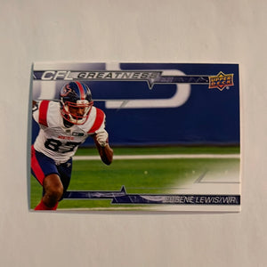 2023 Upper Deck CFL - Canadian Football League - CG-EL Eugene Lewis - Montreal Alouettes