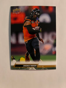 2023 Upper Deck CFL - Canadian Football League - Gold Glossy - 59 Loucheiz Purifoy - Edmonton Elks