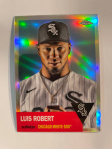 2022 Topps Chrome Platinum - Refractor - 166 Luis Robert - Chicago White Sox