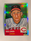 2022 Topps Chrome Platinum - Refractor - 390 Bob Lemon - Cleveland