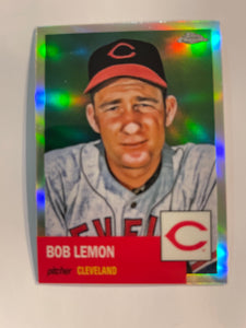 2022 Topps Chrome Platinum - Refractor - 390 Bob Lemon - Cleveland