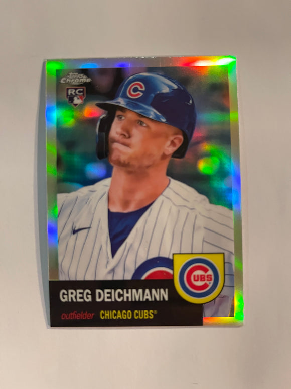 2022 Topps Chrome Platinum - Refractor - 112 Greg Deichmann - Chicago Cubs RC