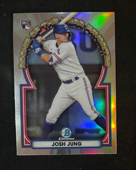 2023 Bowman - ROY Favorites - Josh Jung - ROYF-9