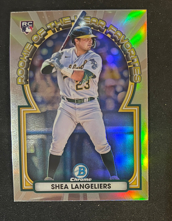 2023 Bowman - ROY Favorutes - Shea Langeliers - ROYF-10