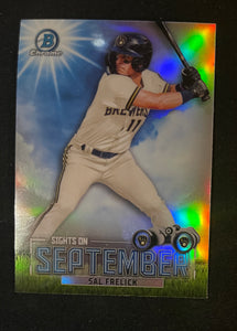 2023 Bowman - Sights on September - Sal Frelic - SOS-12