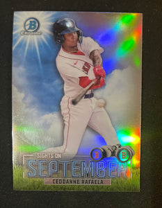 2023 Bowman - Sights on September - Ceddanne Rafaela - SOS-4