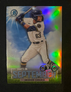 2023 Bowman - Sights on September - Jackson Chourio - SOS-11