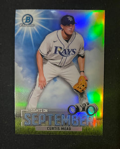 2023 Bowman - Sights on September - Curtis Mead - SOS-20