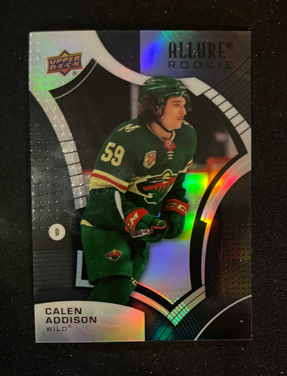 2021-22 Upper Deck Allure - Rookie - Calen Addison RC Wild 133